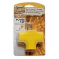 Prime Prime PBAD0200 3 Outlet 90 Yellow Adapter PBAD0200